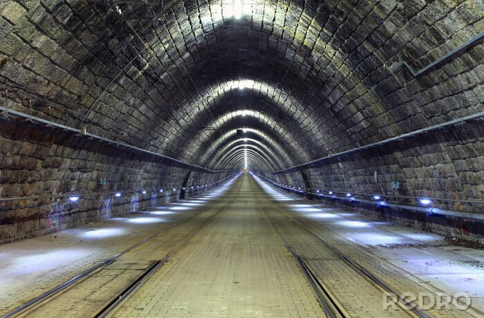 Bild Backstein-U-Bahn-Tunnel