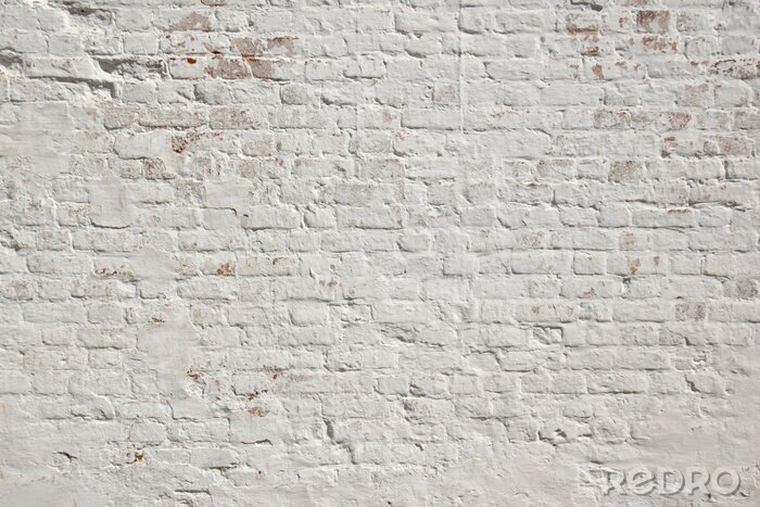 Bild Backsteinmauer Weiße