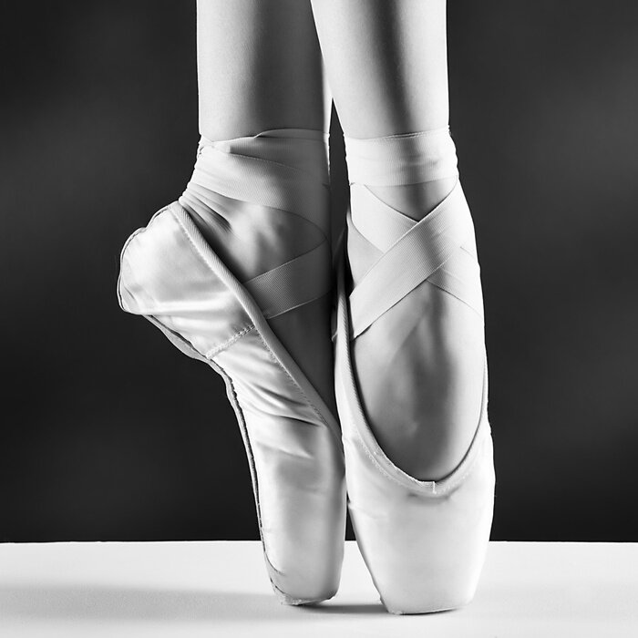 Bild Ballett Spitzenschuhe