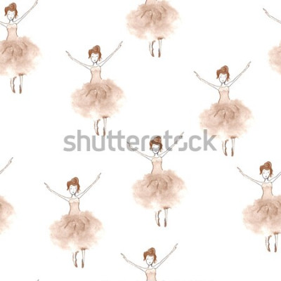 Bild Balletttänzerin in schönem Kleid