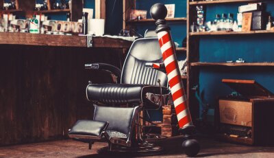 Bild Barber Shop im alten Stil