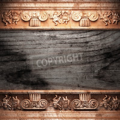 Bild Barockdetail aus Holz