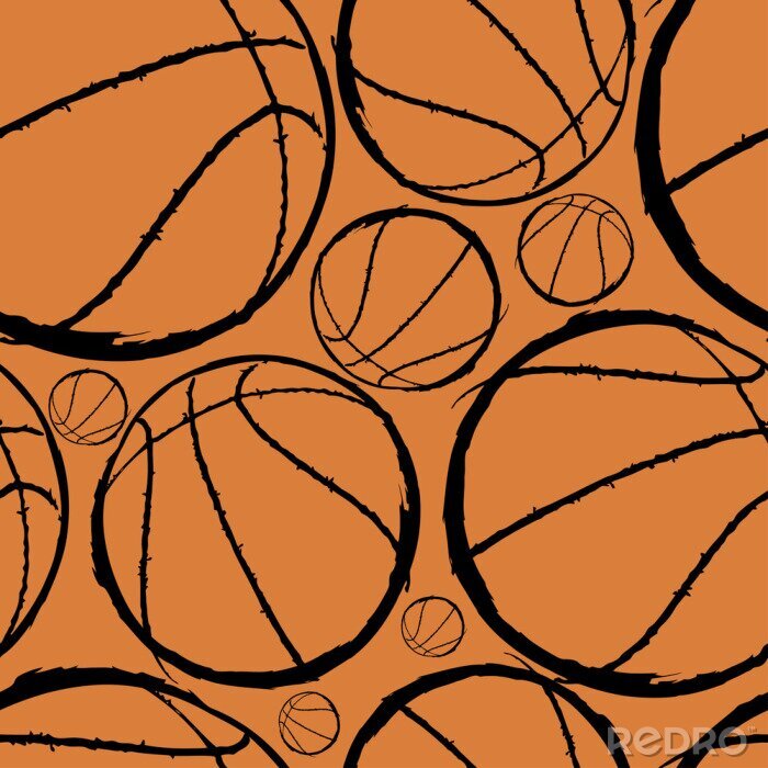 Bild Basketball nahtlose Muster