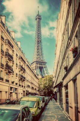 Bild Belebte Straße von Paris