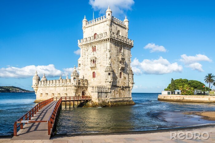 Bild Belem-Turm am Ufer des Flusses in Lissabon