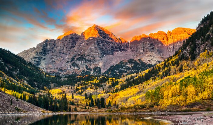 Bild Berge Alpen im Winter