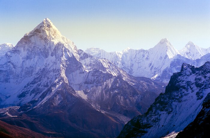 Bild Berglandschaft mit Himalaya