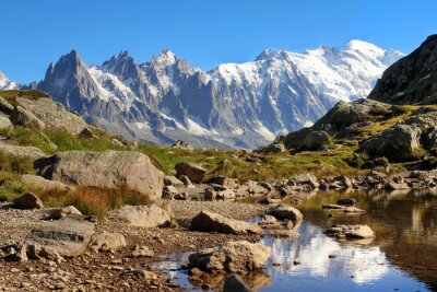 Bild Berglandschaft Mont Blanc