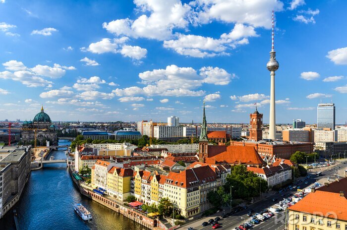 Bild Berlin Skyline Panorama