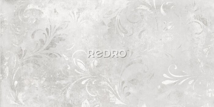 Bild Betonhintergrund in Grautönen mit Ornamenten