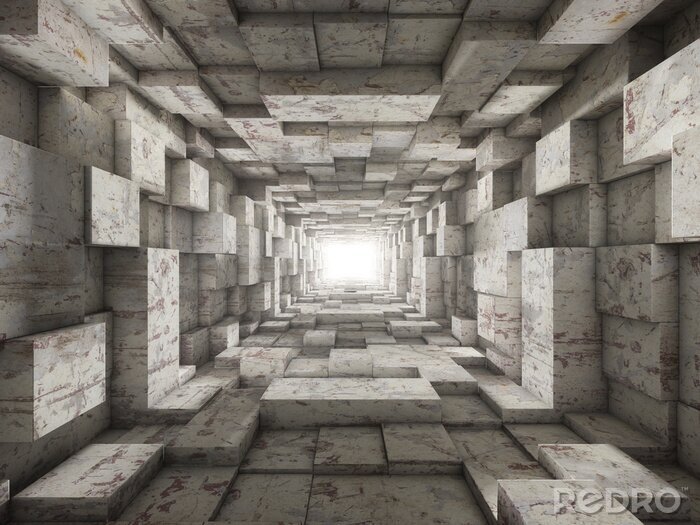 Bild Betontunnel geometrisch