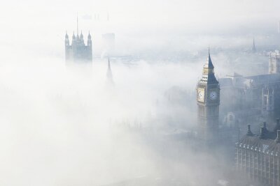 Bewölkter Morgen in London