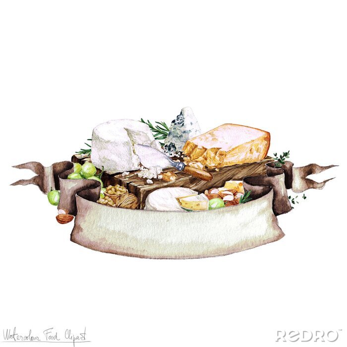 Bild Bild mit französischen Käsesorten