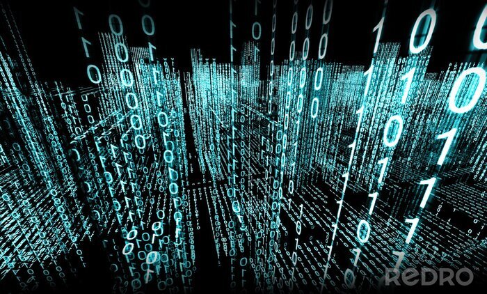 Bild Binärsystem räumliche Darstellung