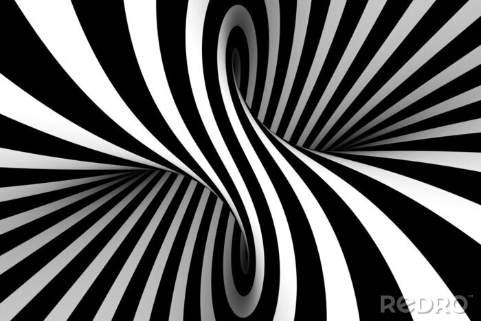 Bild Black and white abstract
