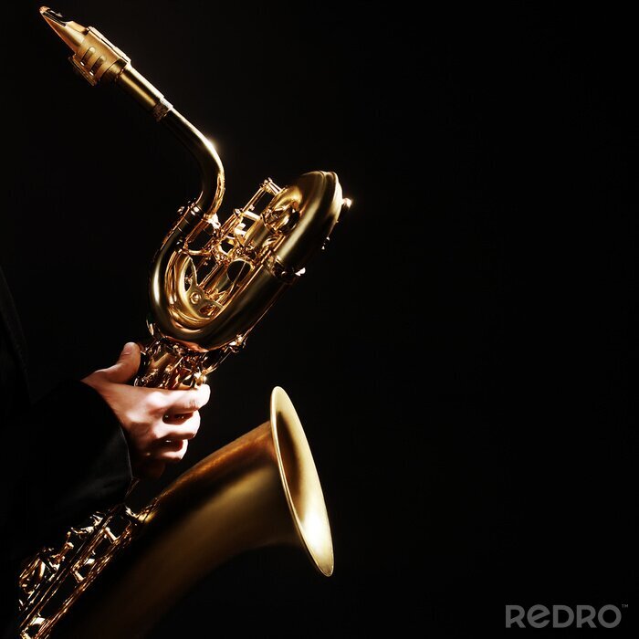 Bild Blasinstrumente ein Bild des Saxophons