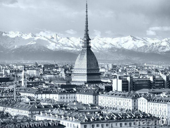 Bild Blick auf Turin