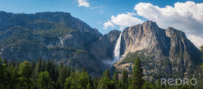 Bild Blick auf Wasserfall im Yosemite-Nationalpark