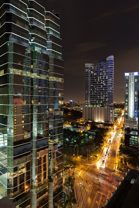Bild Blick vom Wolkenkratzer von Miami