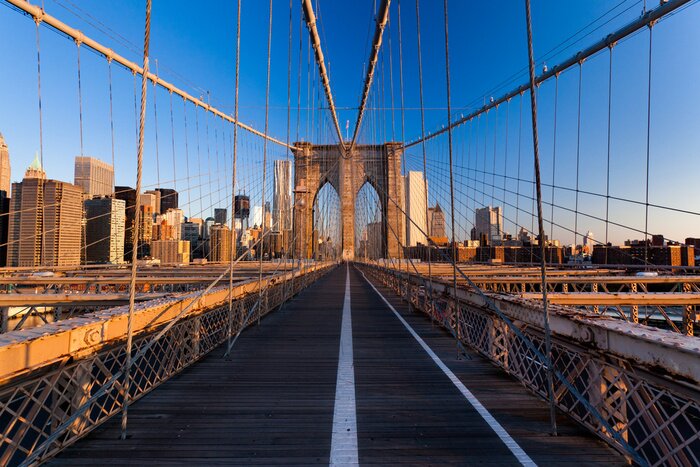 Bild Blick von der Brooklyn Bridge