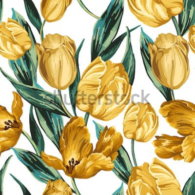 Bild Blühende gelbe Blumen