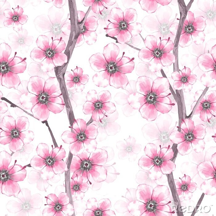 Bild Blühende kleine Blumen Shabby-Chic