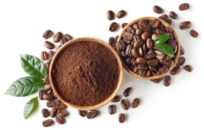 Bild Bohnenkaffee und gemahlener Kaffee