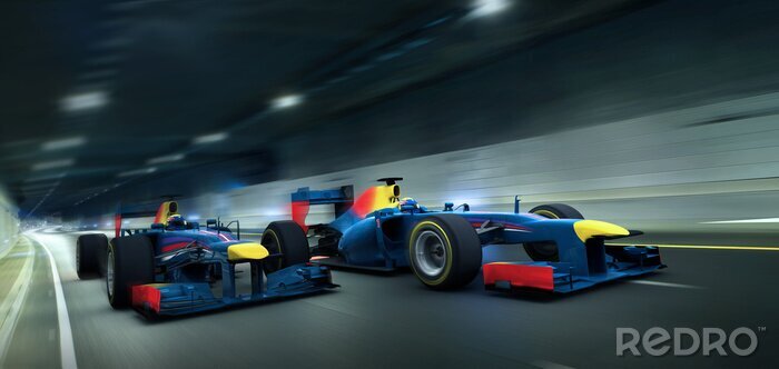 Bild Boliden im Tunnel