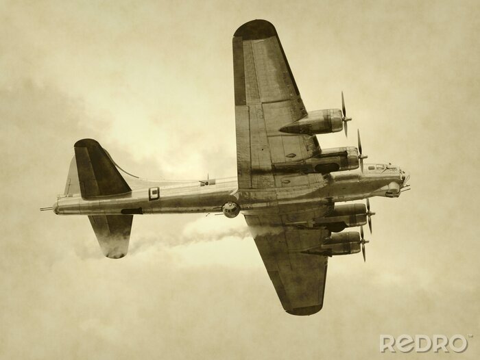 Bild Bombenflugzeug Fotografie Vintage