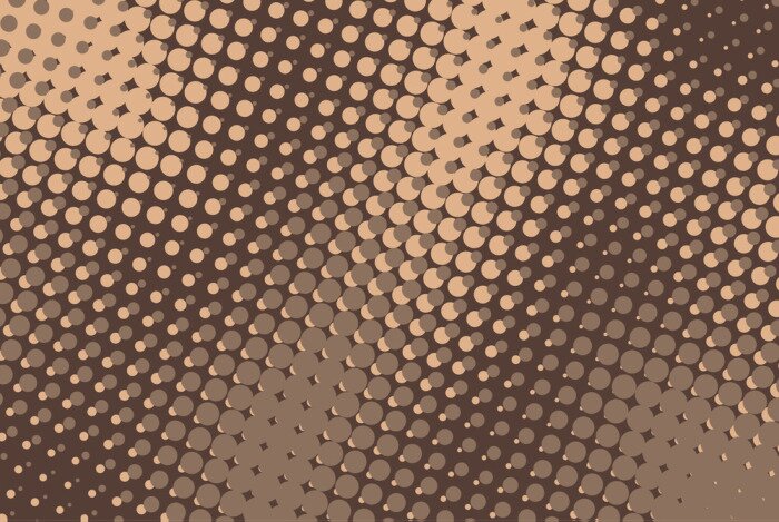 Bild Braun-beige Punkte