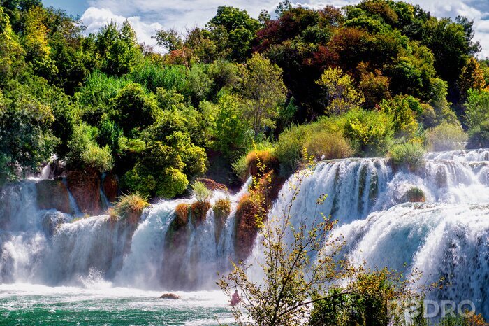 Bild Breiter Wasserfall