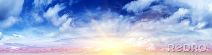 Bild Breitwand-Landschaft mit Himmel