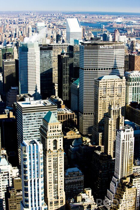 Bild Breitwandansicht mit Empire State Building