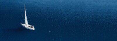 Bild Breitwandaufnahme von Segelboot