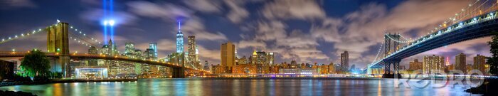 Bild Breitwandperspektive von Manhattan