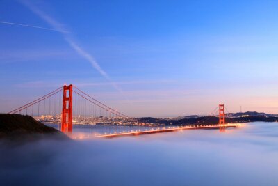 Brücke im Nebel San Francisco