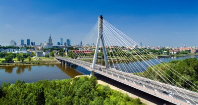Bild Brücke in der polnischen Hauptstadt