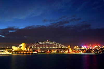 Brücke und Opernhaus in Sydney