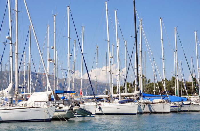 Bild Bucht und Yachten