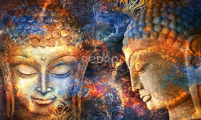Bild Buddha als moderne Abstraktion