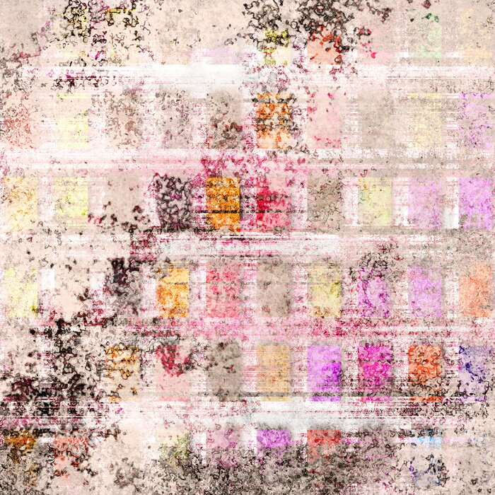 Bild Bunte abstrakte Wand