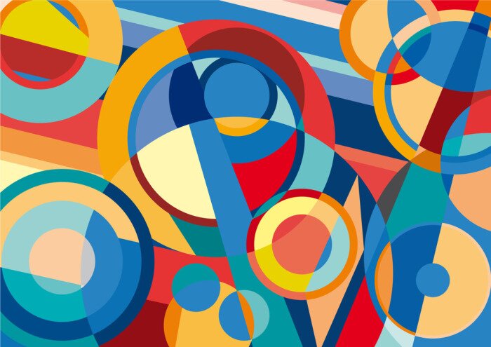 Bild Bunte Abstraktion geometrisch