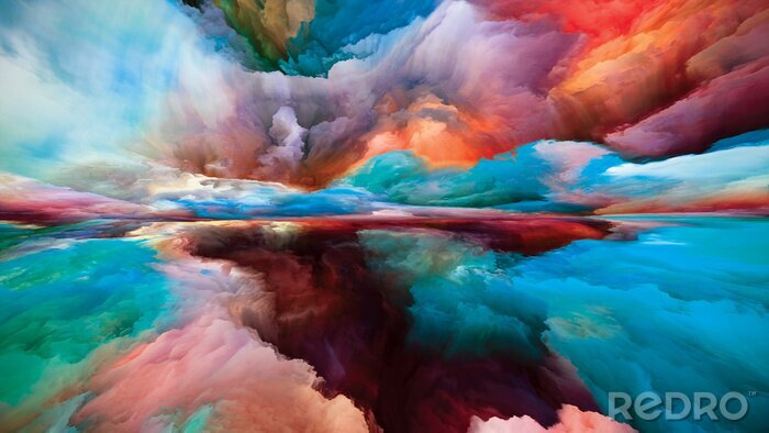 Bild Bunte Fantasy-Wolken