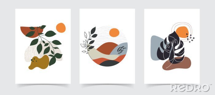 Bild Bunte Natur im Boho-Stil