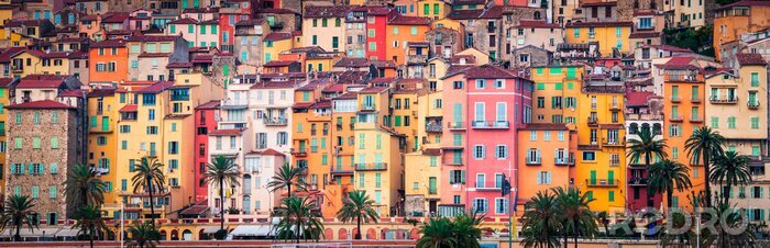 Bild Bunte Stadt in Tropen