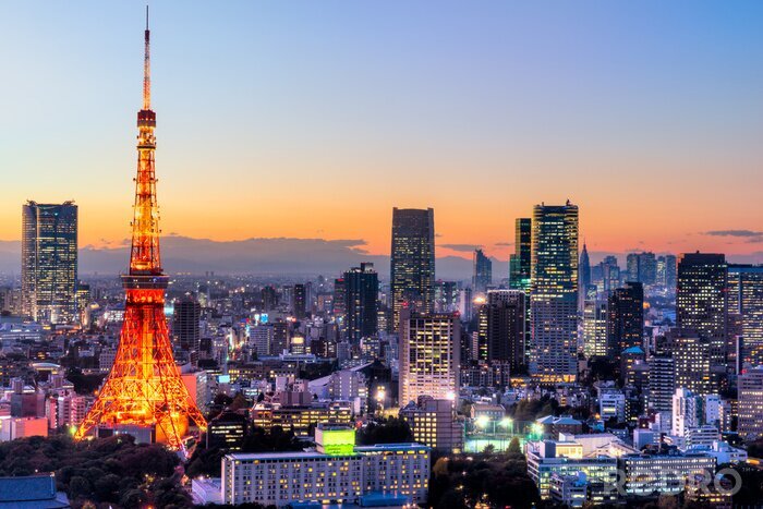 Bild Charakteristische Wolkenkratzer von Tokio