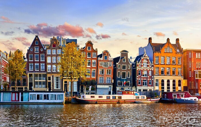 Bild Charmante Mietshäuser in Amsterdam