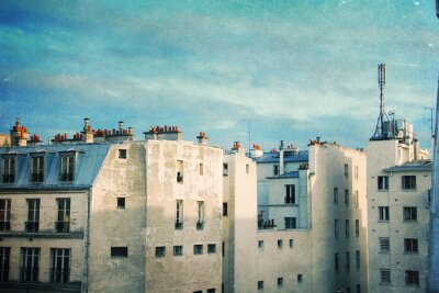 Bild Dächer der Stadt Paris