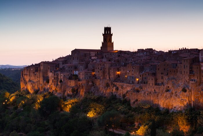 Bild Dämmerung in der Toskana