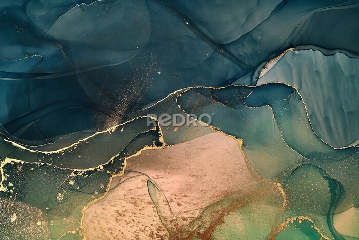 Bild Das Mischen von Grüns